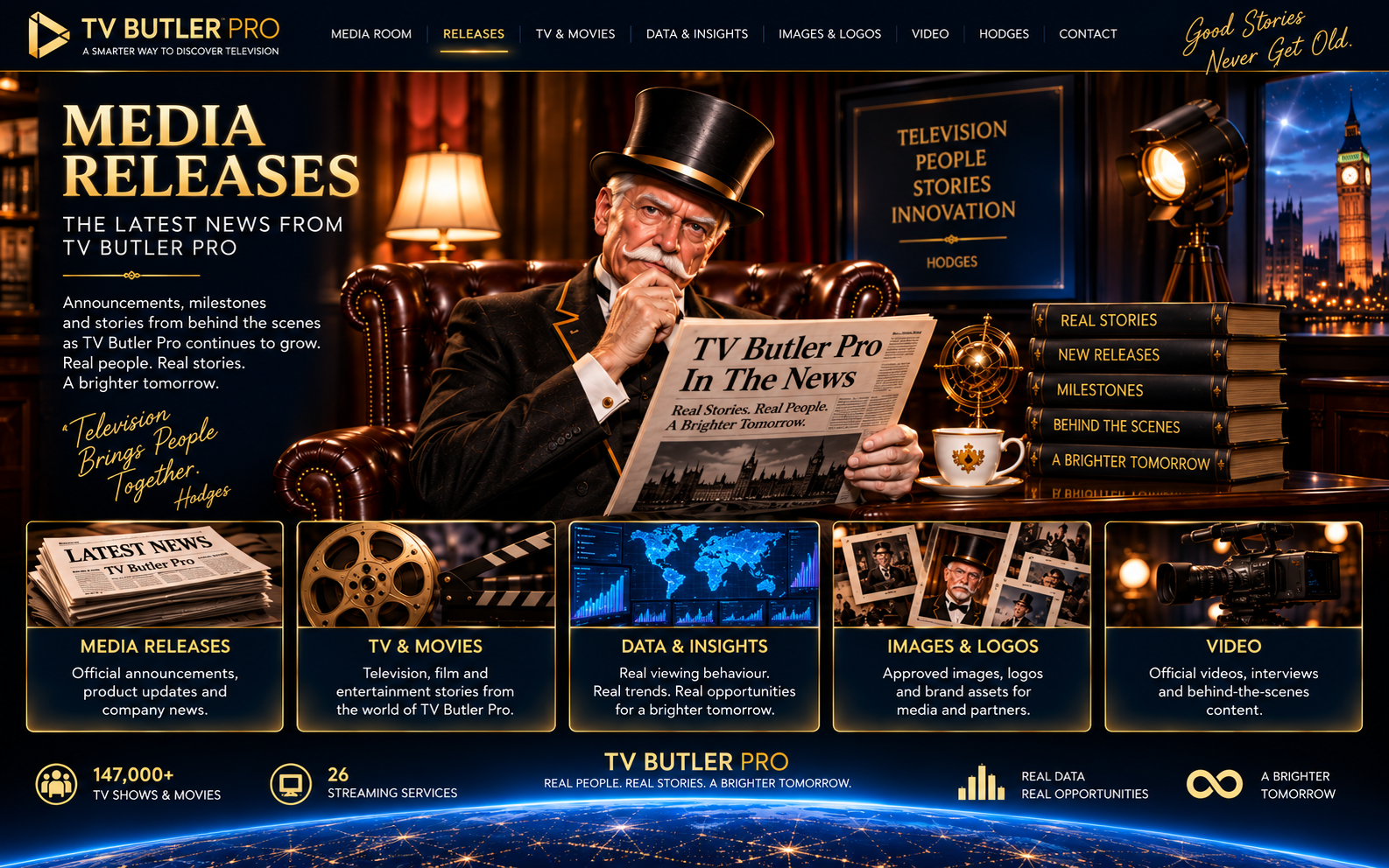 Media Releases — TV Butler Pro Media Room