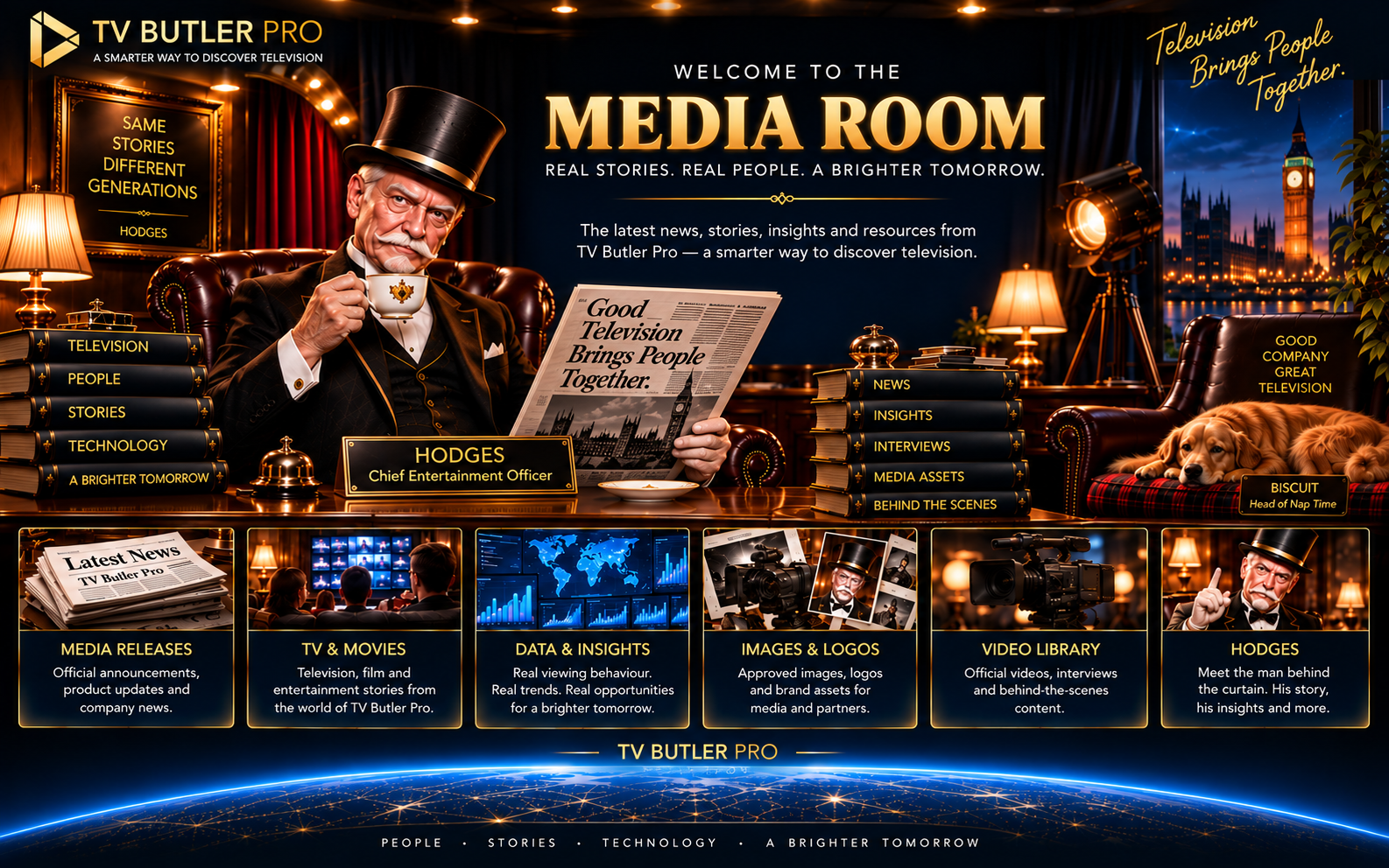 TV Butler Pro Media Room — News, Stories, Insights, Images, Video, Hodges