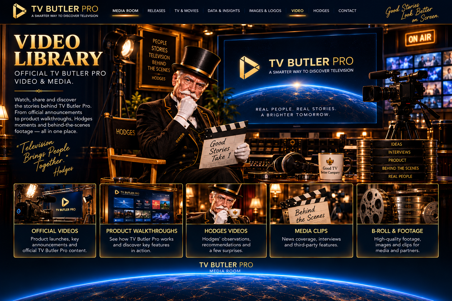 Video Library — TV Butler Pro Media Room